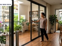 Cửa nhôm kính lùa tiết kiệm diện tích: Giải pháp giải phóng không gian cho kiến trúc hiện đại