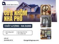 Cửa nhôm nhà phố: Giải pháp hoàn thiện không gian hiện đại