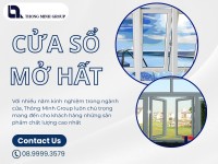 Cửa sổ mở hất – Giải pháp hiện đại cho không gian sống tiện nghi