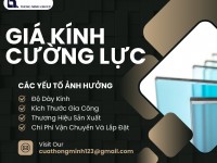 Giá Kính Cường Lực Mới Nhất 2025
