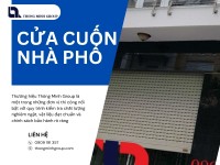 Giải pháp lựa chọn cửa cuốn nhà phố phù hợp cho không gian hiện đại
