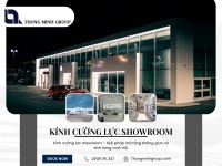 Kính cường lực showroom – Giải pháp tối ưu trưng bày sản phẩm