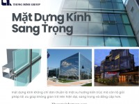 Mặt Dựng Kính Sang Trọng Bí Quyết Nâng Tầm Không Gian