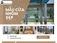 Mẫu cửa nhôm đẹp đang được ưa chuộng năm nay