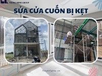 Sửa cửa cuốn bị kẹt Cách xử lý đơn giản không phải ai cũng biết