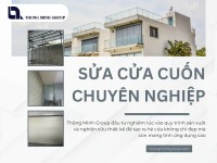 Sửa cửa cuốn chuyên nghiệp: Giải pháp giúp cửa vận hành ổn định