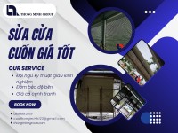 Sửa cửa cuốn giá tốt: Giải pháp an toàn, bền bỉ từ Thông Minh Group