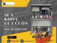 Sửa khóa cửa cuốn bị kẹt có cần thay mới không?